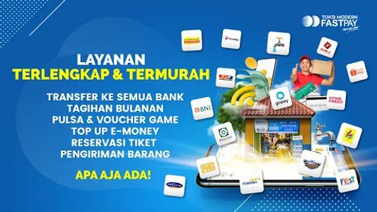 Fastpay: Agen PPOB Pulsa Tiket screenshot 3