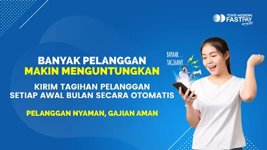 Fastpay: Agen PPOB Pulsa Tiket screenshot 5