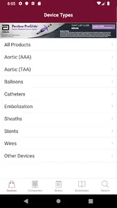 EVT Europe Device Guide screenshot 1