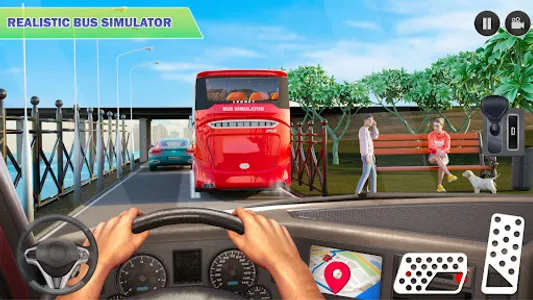 Bus Simulator: Coach Bus Game screenshot 10