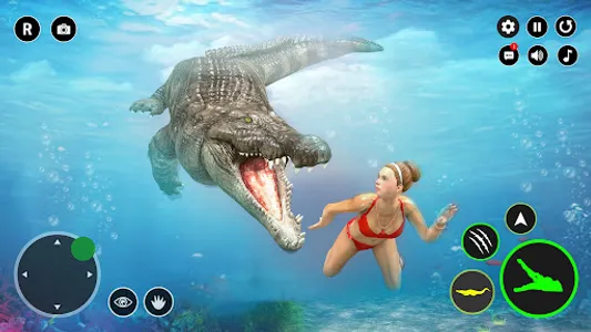 Crocodile Animal Sim Games 3D screenshot 3