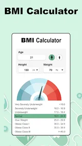 BMI Calculator: BMR & TDEE screenshot 1