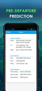 Evaluway Eco Trip Planner screenshot 5