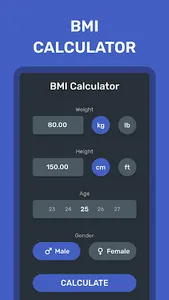 BMI: Weight Loss Tracker screenshot 1