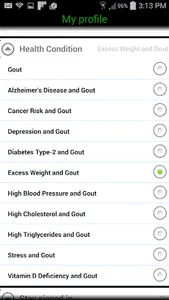 Gout screenshot 1