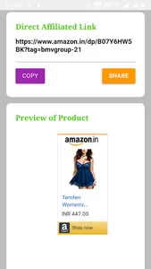 Amazn Affiliate Link Generator screenshot 1