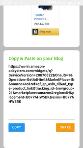 Amazn Affiliate Link Generator screenshot 2