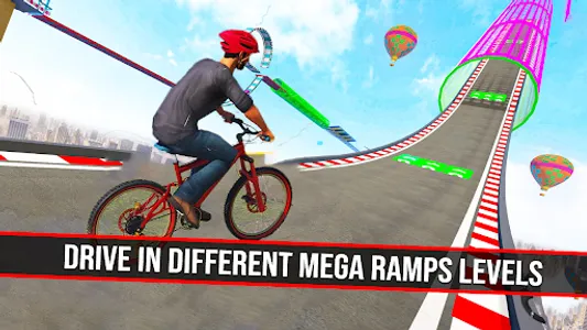 Off-road Bicycle Stunt Game screenshot 2