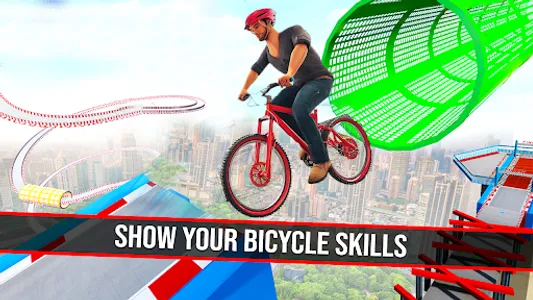 Off-road Bicycle Stunt Game screenshot 4