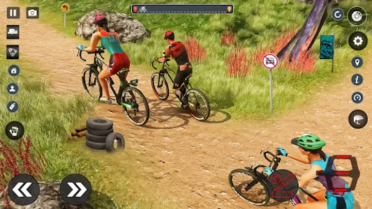 Crazy Cycle Game - bmx Stunts screenshot 1