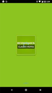 Class 11 Economics Note screenshot 0