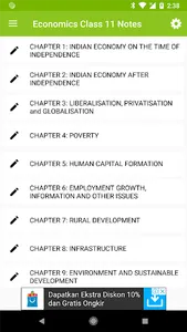 Class 11 Economics Note screenshot 1