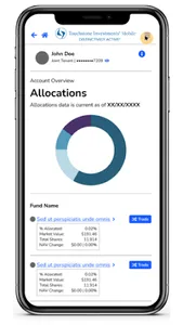 Touchstone Investments Mobile screenshot 1