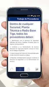 Tigo Bolivia CorporateSecurity screenshot 2