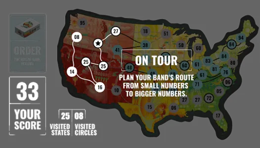 On Tour Board Game screenshot 0