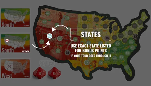 On Tour Board Game screenshot 3