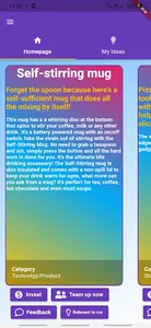 Pitch Ideas -Share your Creati screenshot 1