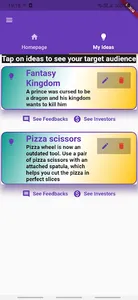 Pitch Ideas -Share your Creati screenshot 2