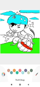 Boboi boy Coloring Book screenshot 2