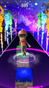 Boboi boy galaxy Tiles Hop screenshot 4