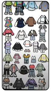 Boca Toca Clothes Ideas screenshot 12