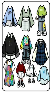 Toca Boca Outfit Ideas screenshot 4