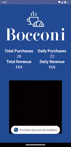 Bocconi Cafe Scanner screenshot 2