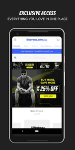 Bodybuilding.com Store screenshot 1