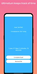 Ultimatum: Goal Countdown screenshot 0