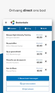 Boekenbalie - Boeken verkopen screenshot 3
