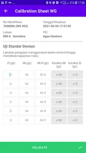 BS Calibration Sheet screenshot 3