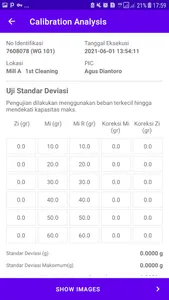 BS Calibration Sheet screenshot 5