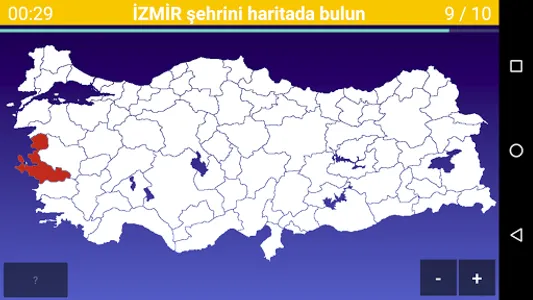 Harita Oyunu: Türkiye - Şehir  screenshot 1