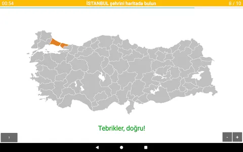 Harita Oyunu: Türkiye - Şehir  screenshot 16