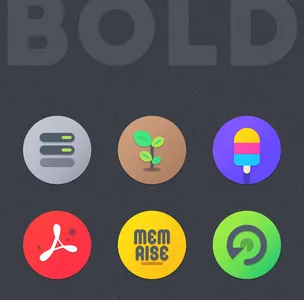 Bold Icon Pack screenshot 2