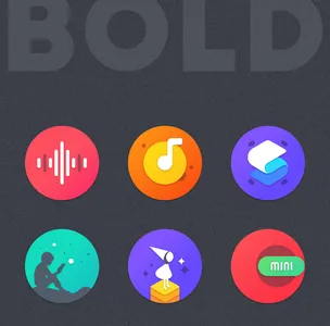 Bold Icon Pack screenshot 3