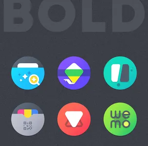 Bold Icon Pack screenshot 4