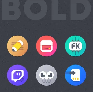 Bold Icon Pack screenshot 6