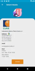 Referti Mobile Curie screenshot 4