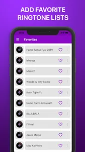 Bollywood Ringtones - Songs screenshot 3