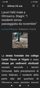 Bolzano notizie screenshot 3