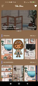 Toca Boca Room Life Wallpaper screenshot 0