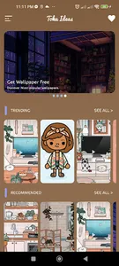 Toca Boca Room Life Wallpaper screenshot 7