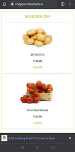 Bombayfresh screenshot 2