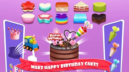 Cake maker : Cooking games screenshot 3