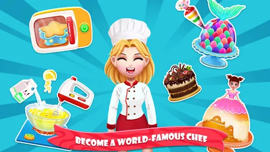 Cake maker : Cooking games screenshot 4