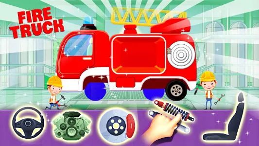 Cars for kids - Car builder screenshot 1