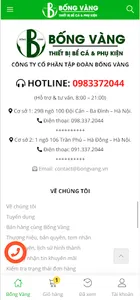 Bống Vàng - Thiết bị bể cá & p screenshot 3