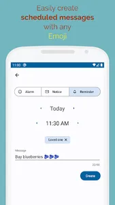 Vist: Messages & Reminders screenshot 0