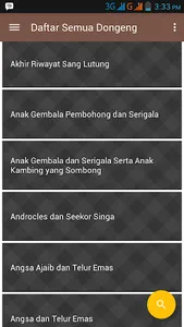 Dongeng Tentang Binatang/Fabel screenshot 0